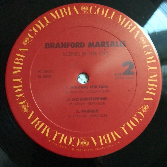 Branford Marsalis Scenes In The City Vinyl Lp '84 - Picture 6 of 8